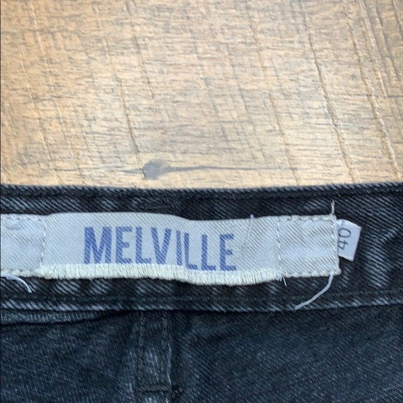 Brandy Melville High Waisted Destroyed Button Fly - Picture 4 of 7